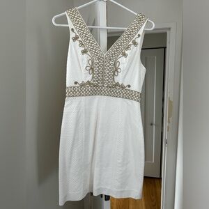 Lily Pulitzer white shift dress
